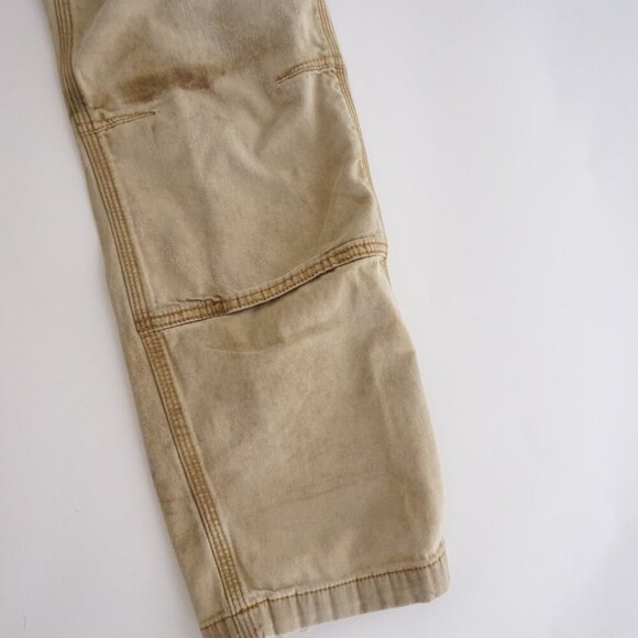 Carhartt Sandstone Tan Double Knee '19 Relaxed Fit Carpenter Painter Pants 34X34 - Picture 6 of 16